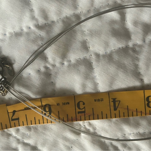 2 Fashion necklaces, heart, blue turquoise - Picture 7 of 7